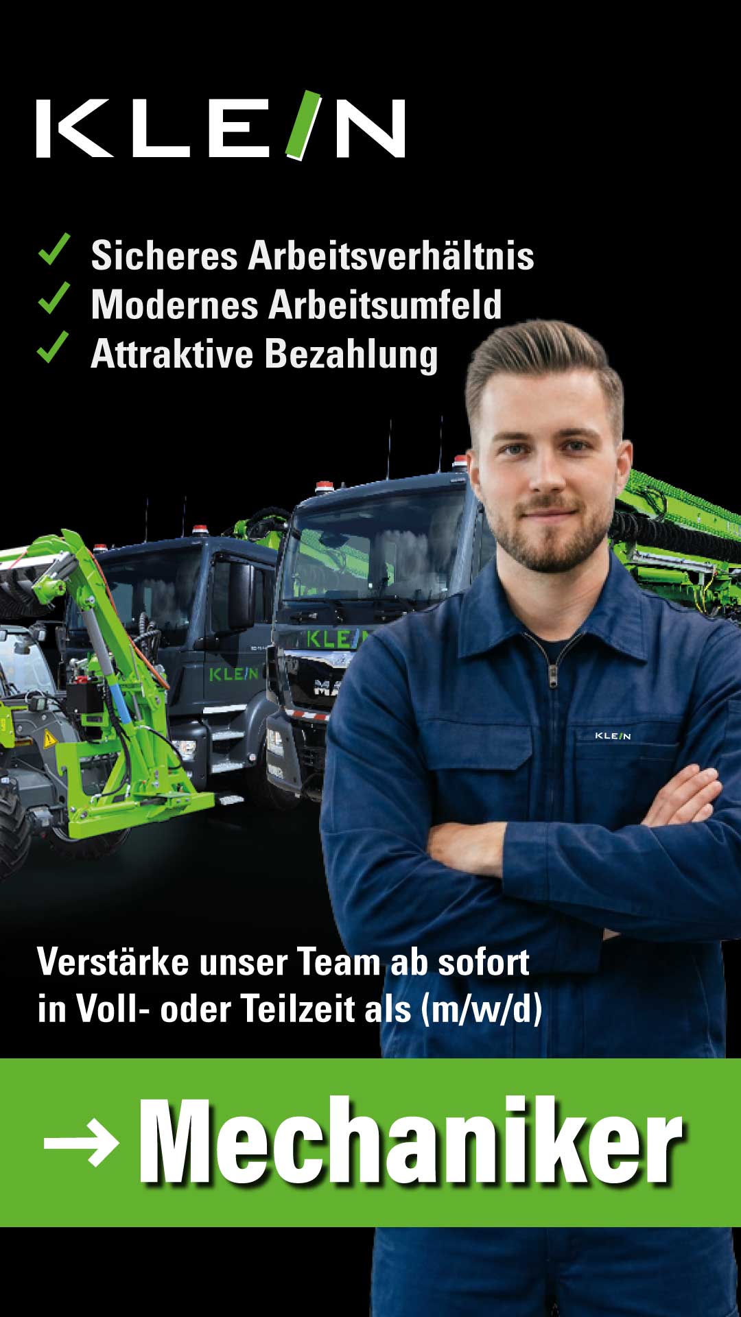 Mechanische Montage und Maschinenbau bei KLEIN Service GmbH im modernen Arbeitsumfeld